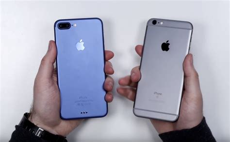 iphone 6s plus vs iphone 7 drop test|Apple iPhone 7 takes on the Apple iPhone 6s in a drop test.